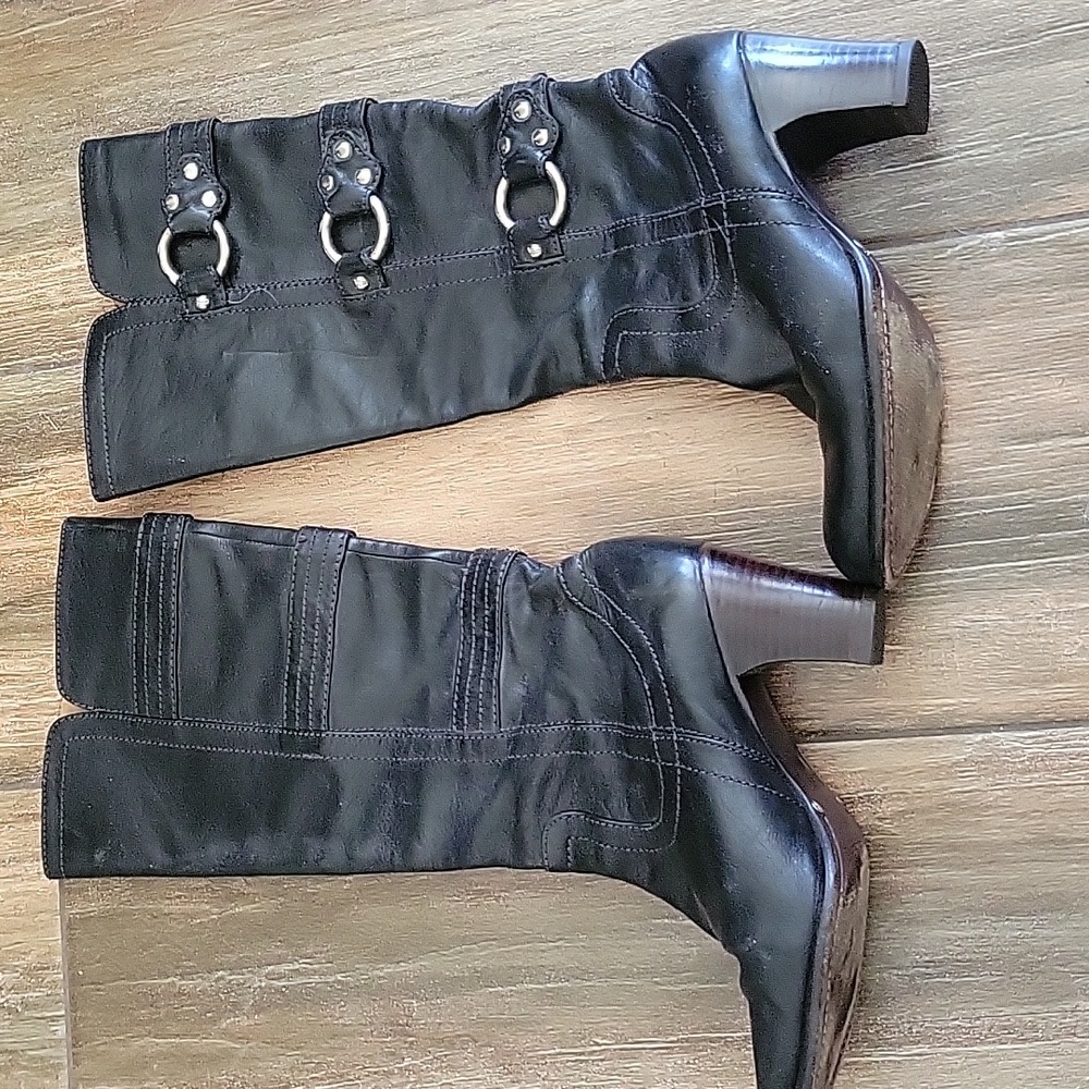 Gorgeous Frye ‘FIONA 3 strap’ leather boots